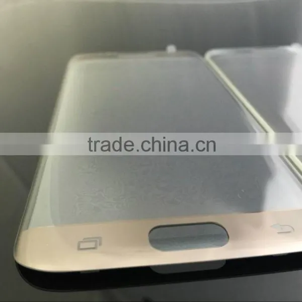 0.33mm 3D Full Size Brushed Electroplating Tempered Glass Screen Protector Film for Samsng S7 Edge photo-2