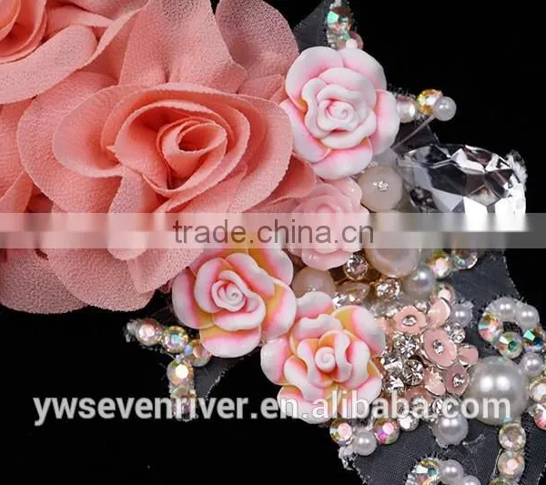 DIY Bridal Tiara Simulation Headdress Flower WeddinDIY Bridal Tiara Simulation Headdress Flower is Tasted Wedding Accessories photo-2