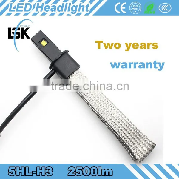 Strong OEM Waterproof IP65 Design Fanless Car Led Hedlight , G5 Powerful Light 12v-24v photo-3
