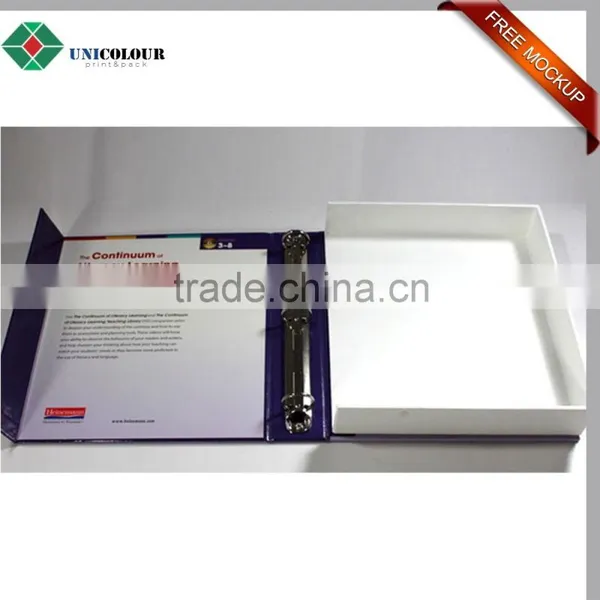 2016 New Design Cardboard File Folder Metal Ring Binder Clip photo-3