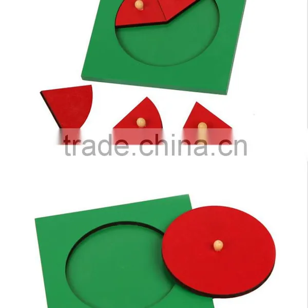 High Quality Preschool Montessori Toy of Montessori Material Metal Inscribed & Concentric Figures photo-4