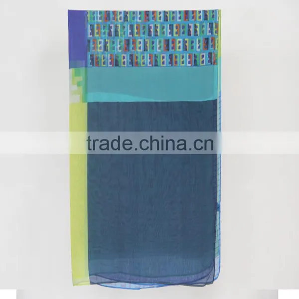 Shena 2015 Names of Satin Silk Scarf Supplier photo-2