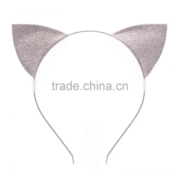 Hot-sales Cute Children Cat Ear Hairband Hard Headband for Baby Girl Hair Accessory Wh-1843 photo-3