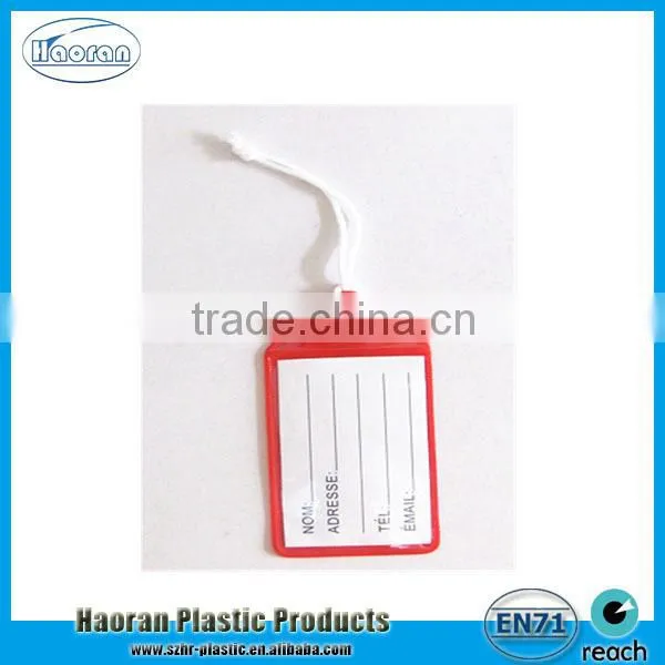 Shinny Round Shape Soft PVC Luggage Tags photo-2