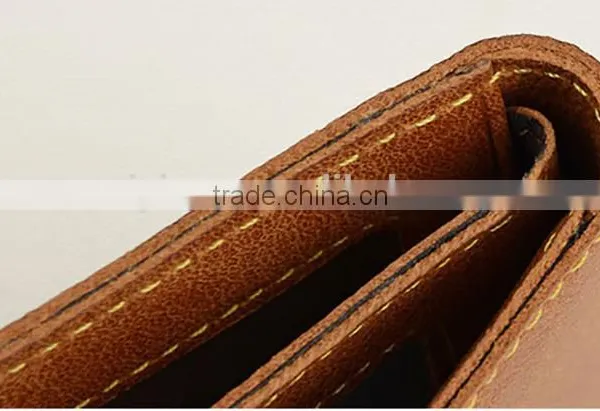 Factory Hot Sell Fashion Cow Hide Leather Driving License Wallet photo-4
