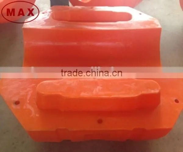 Custom-made Size Plastic Dredge Floats OD500mm*L800mm photo-3