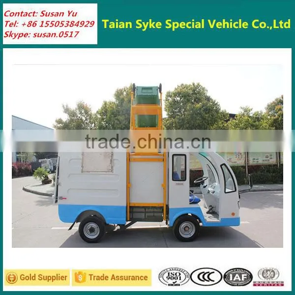 5.5kw Motor Small Size Electric Garbage Collecting Truck Made in China photo-2