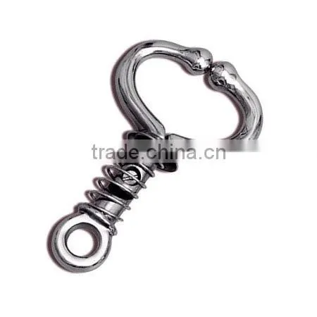 BULL HOLDER With Coiled Spring STAINLESS STEEL