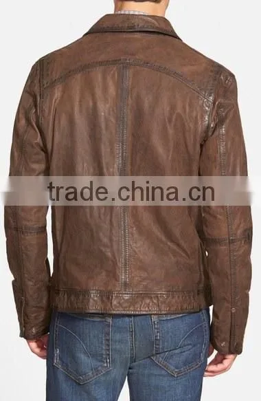 Original Ykk Leather Jacket photo-2