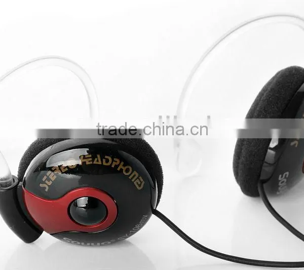 2013 Foldable Cute Neckband Headphone With Mic SY-106