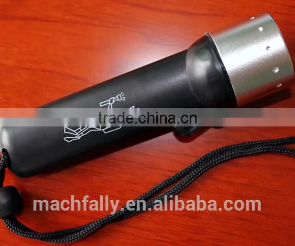 180LM 8hr Emergency Magnetic Control Switch Most Powerful Led Diving Flashlight photo-6