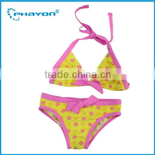 OEM 2016 Newest Micro Thong Little Girls Bikini for Kids
