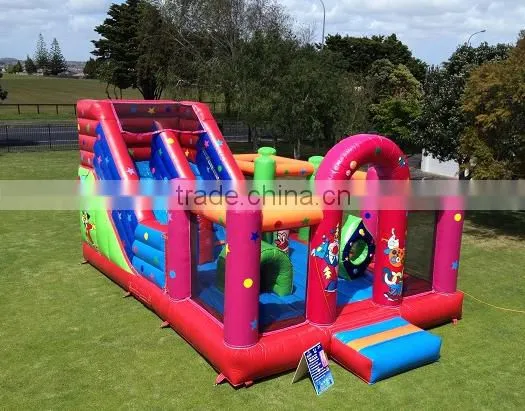 Small Carnival Combo Colorful Inflatable Bouncy Slide for Children photo-4