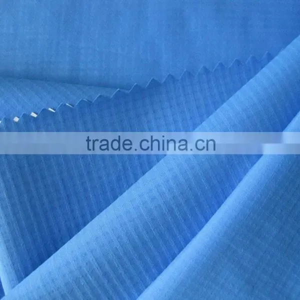 Waterproof pu Coated Nylon Taslon Fabric