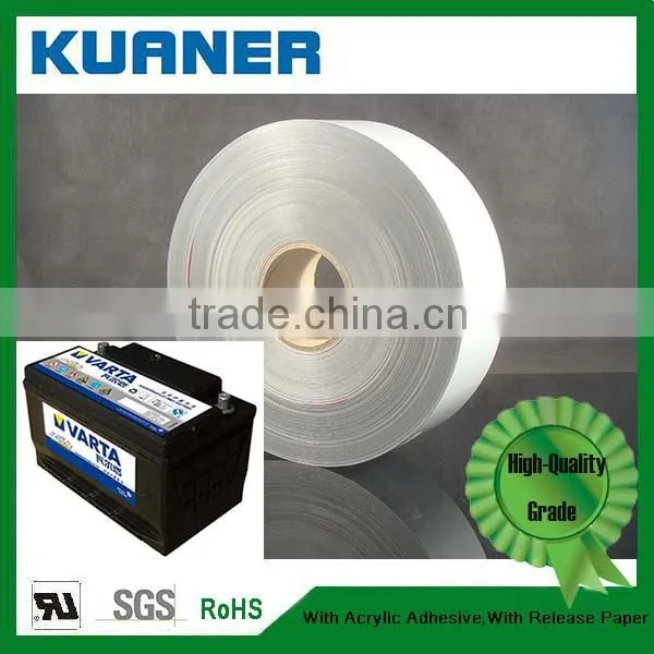 UV Certification Strong Adhesive Self Adhesive Material for Storage Battery