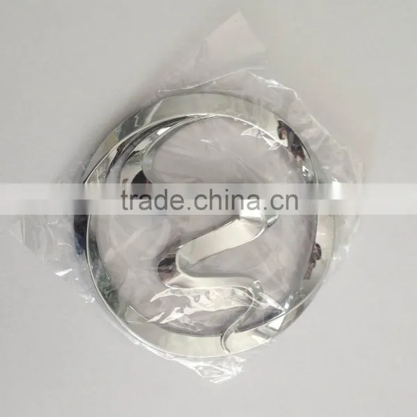Custom Hot Sale 3D Self-adhesive Shiny Silver ABS Plasitic Chrome Car Logo,car Logo photo-5