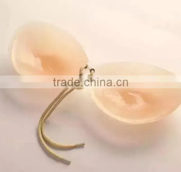 Latest Nude Silicon Strapless Breast Enhancer Bra photo-3