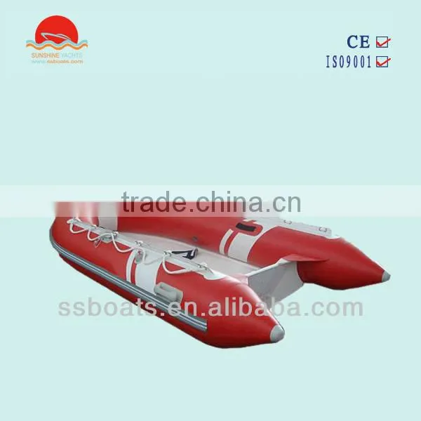Sunshine PVC 6 Person Aluminum Inflatable Boat photo-3