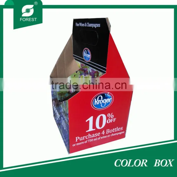 NICE COLORFUL PAPER BOXES FOR WINE BOTTLES photo-5