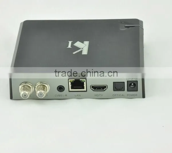 Acemax K1 Home Satellite tv Receiver FTA Receiver Box Quad Core Amlogic S805 Support CCCAM, NEWCAMD, BISS photo-2