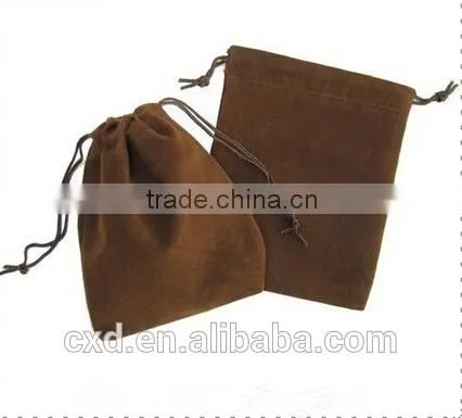 Cheap Gift Packing Pouch Bags Velvet Packing Bag photo-4