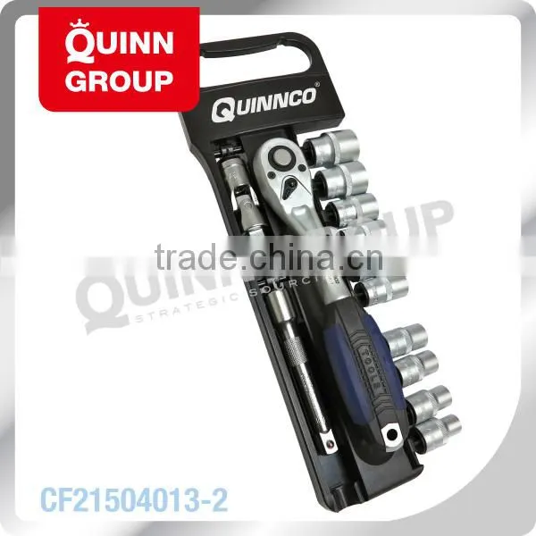 13-PC 1/2" Dr. Professional CR-V Ratchet Handle Set