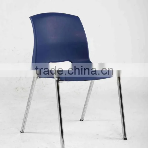 Hot Sales Primary Stacking Plastic School Chair With Metal Frame photo-3