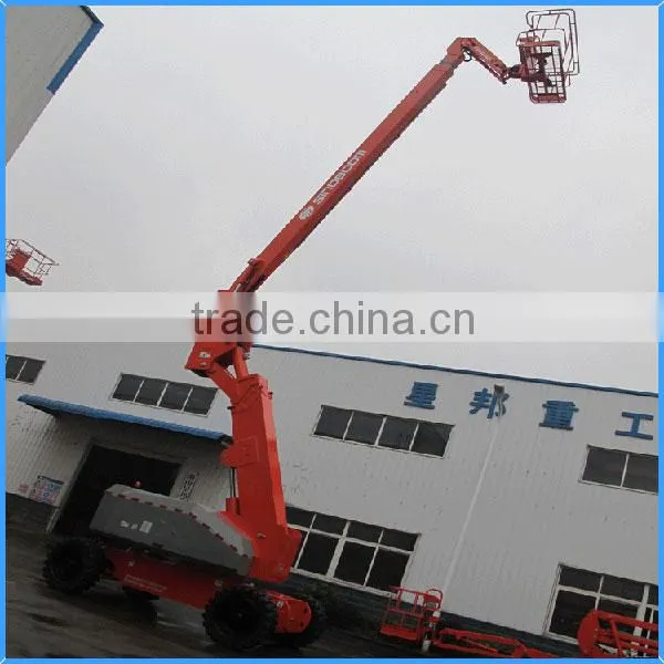 Diesel Mobile Small Lift Platform /SINOBOOM Articulating Boom Lift photo-3