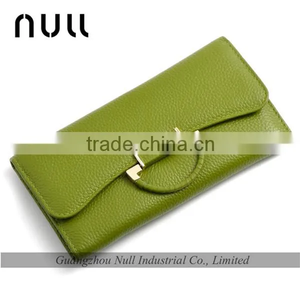 Good Quality Top Grain Leather Travel Wallet for Woman photo-2