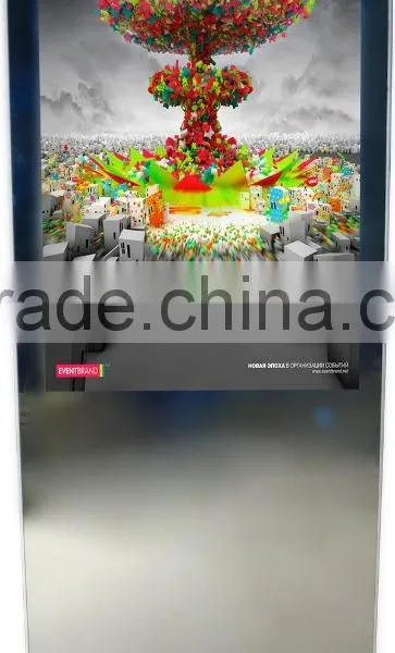 Highly Stable Mirror Digital Signage Floor Stand Player photo-4