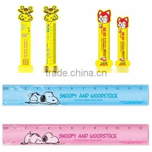 Made in Guangzhou Custom Clear Pvc Flexible Plastic Metal Rulers Promotional photo-6