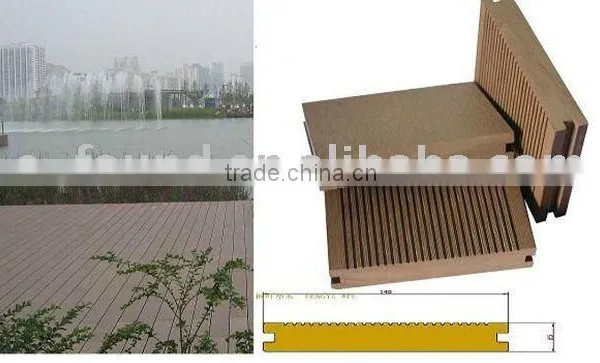 YC-WPC12 Laminated Flooring , Synthetic Wood