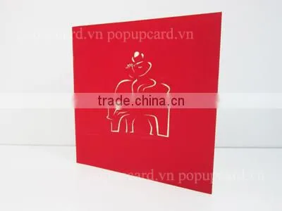 Herd Boy Greeting Pop up Card photo-2