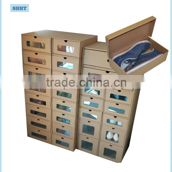 Customized Shoes Corrugated Folding Box With Custom Logo photo-6