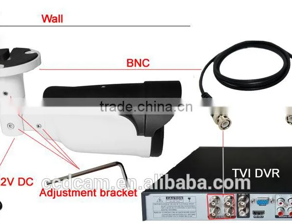 HD 720P Tvi Cctv Camera IR Night Vision P2P Waterproof 1MP Security Camera Outdoor photo-5