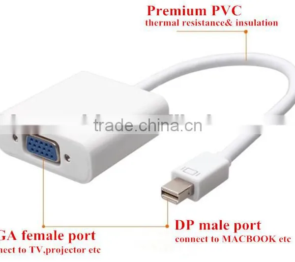 Mini DP Adapter Male to Female VGA Converter photo-6