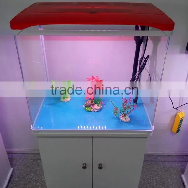 White/Blue/Red/Green With Led Light and Fliter Glass Fish Tank photo-6