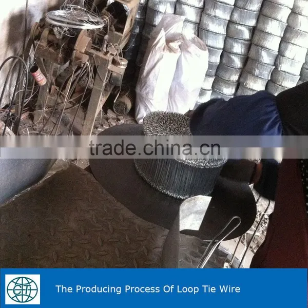 Galvanized Double Loop Tie Wire 3'' to 6'' For Binding photo-3