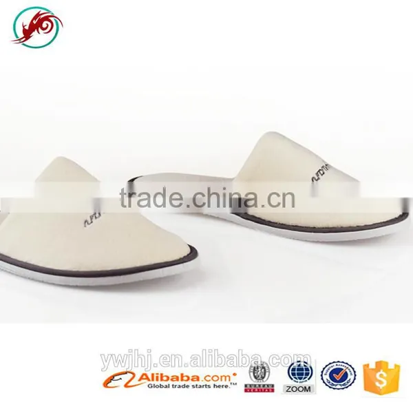 Latest Soft Sole Slippers Velvet Hotel Slipper Ladies Flat Slipper(HJCT1000) photo-5