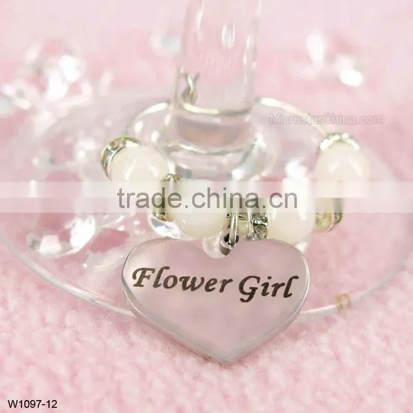 Carving Letter Wine Charm Name Tag photo-3