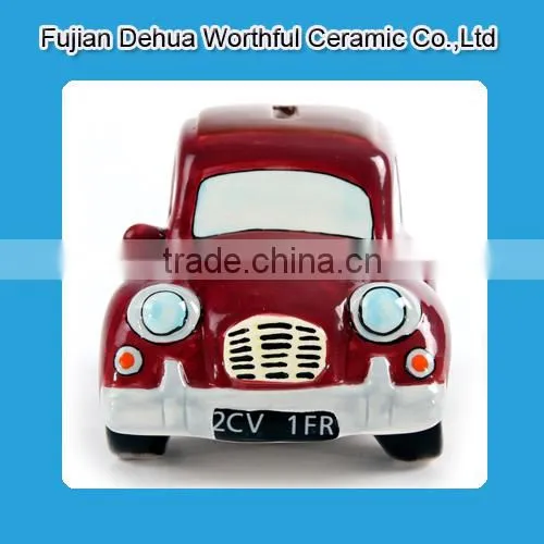Cutely Car Design Ceramic Money Box photo-4
