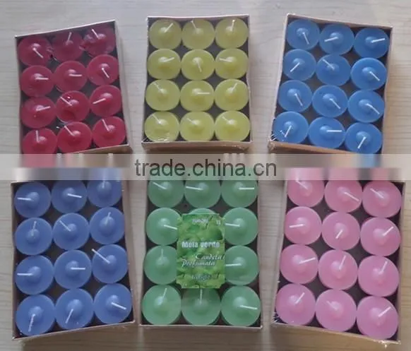 Home Decorated Tea Candle 12pcs/box