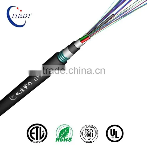 Made in China GYTY53 Direct Buried Steel Tape Armoured Stranded Fiber Optical Cable photo-2