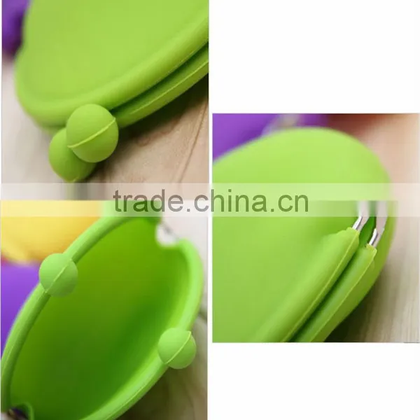 Unique Custom Button Silicone Money Pouch photo-4