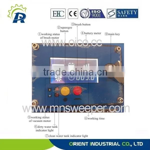 Brush Disk Drive Self-propelled Vacuum Soak Scrubbing Machine Washing Cars Hand Propelled Washing Sucking Dry Machine photo-6