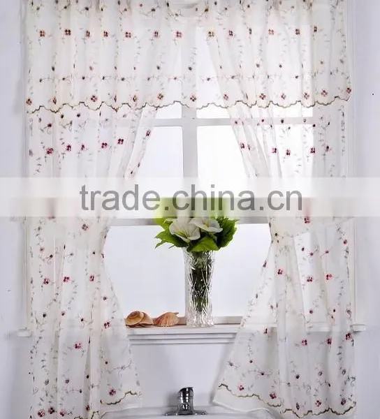 Fancy Voile Fabric Window Curtain