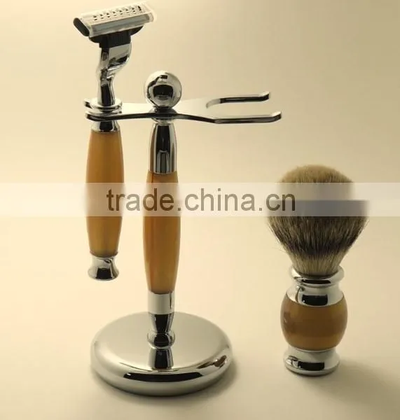 Top Quality Deluxe Badger Hair Shaving Brush Set
