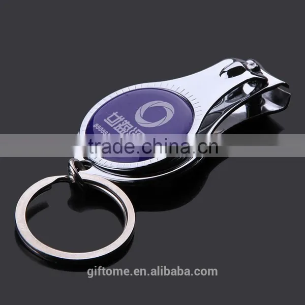 Custom Nail Clipper With Epoxy Domed