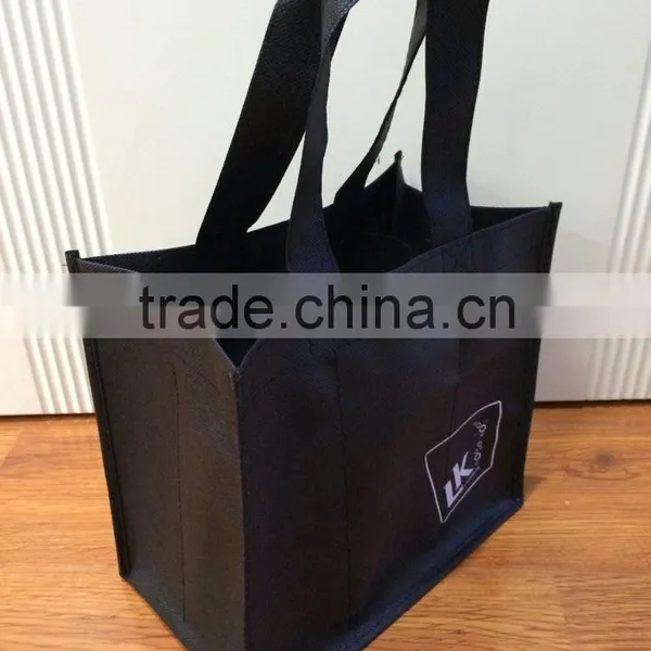 Red Design Non Woven Wine Bag photo-5