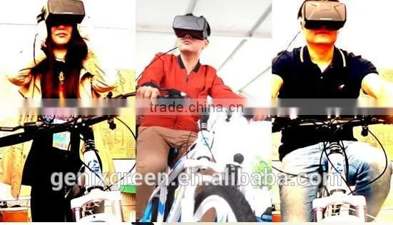 New vr Bike 3d vr Box vr Headset Drive Fast in Traffic Funny Exercise photo-3